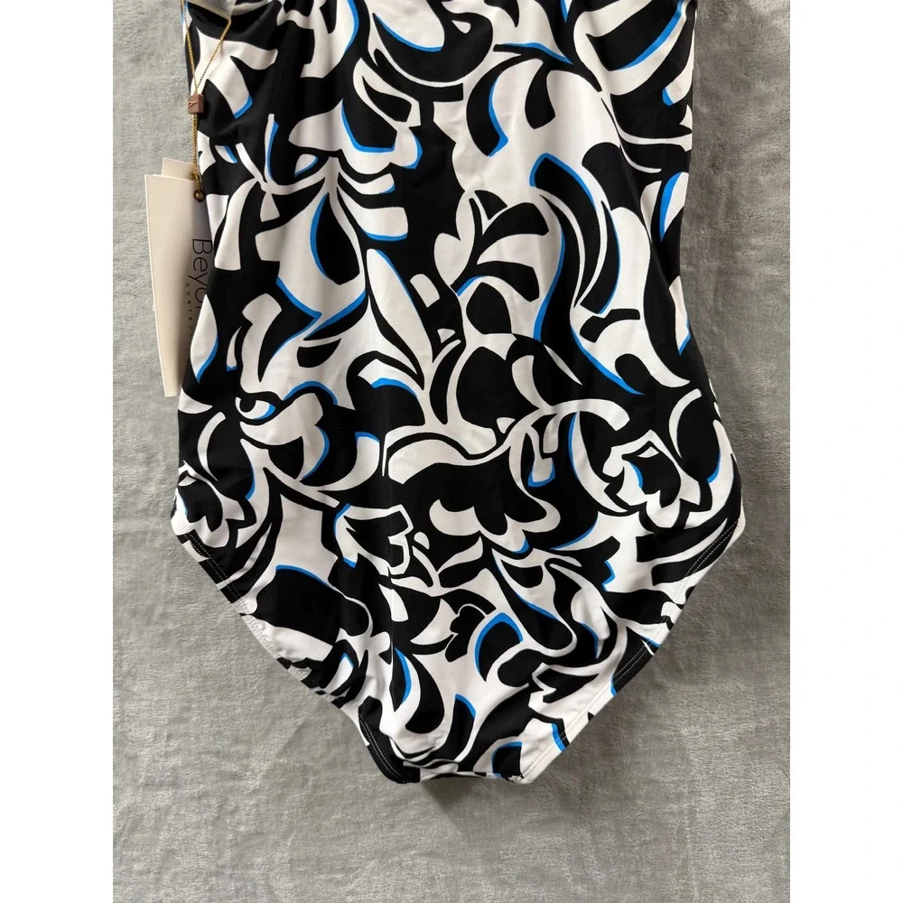Beyond Control Opposites Attract One-Piece Swimsuit Sz 10 $129 NWT